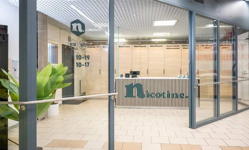 Nicotinen myymälä Joensuussa