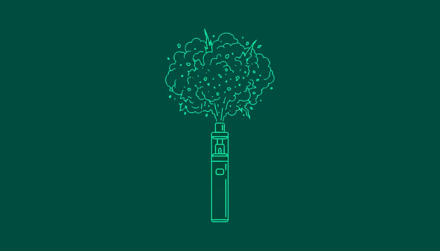 Miksi vape maistuu palaneelta